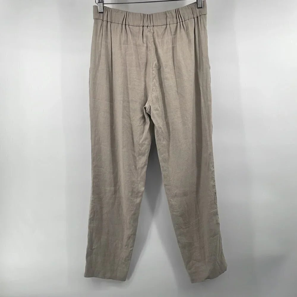 Aritzia Babaton Cohen Pant Linen trouser office event vacation sz 6